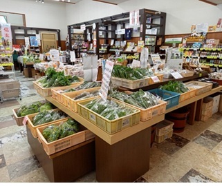 道の駅みとみの内装