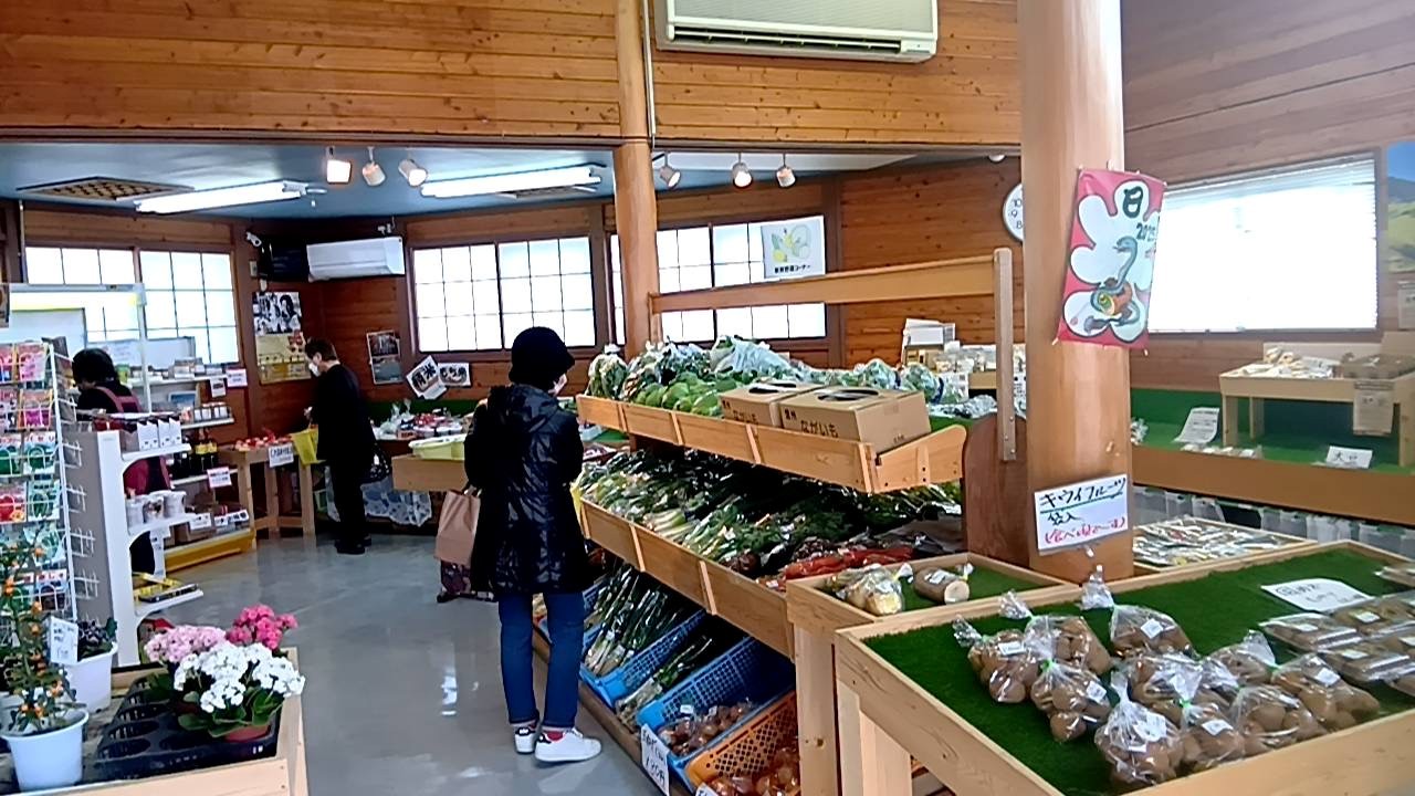 まちの駅「くしがた」の内観